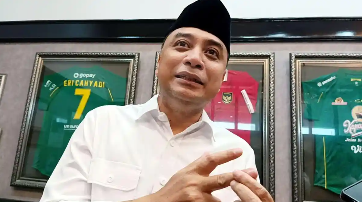 Proyek Kereta Urban Surabaya Gandeng Inggris, Eri Cahyadi: Tarif Dijaga Tetap Murah